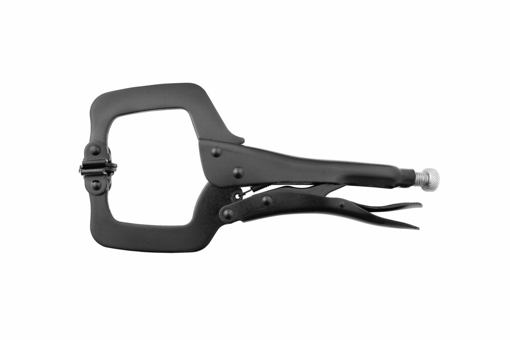 WLDPRO Svetstång D7 C-typ med breda rörliga käfter (280 mm / 11')