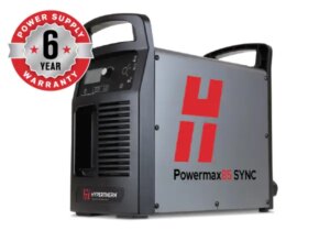 Powermax85 SYNC system, 380-400V 3-PH, CE/CCC, 75 degree handheld torch, 7.6m (25') lead