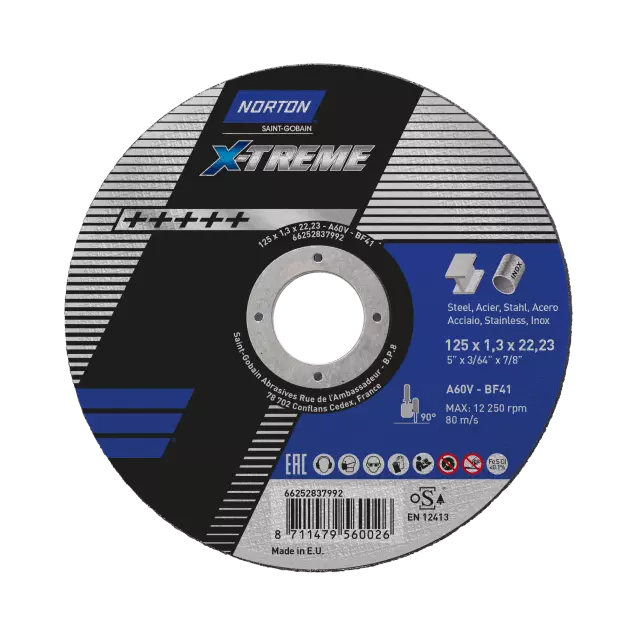 KAPSKIVA X-TREME LIFE NOR A60V 125x1x22,23 T41