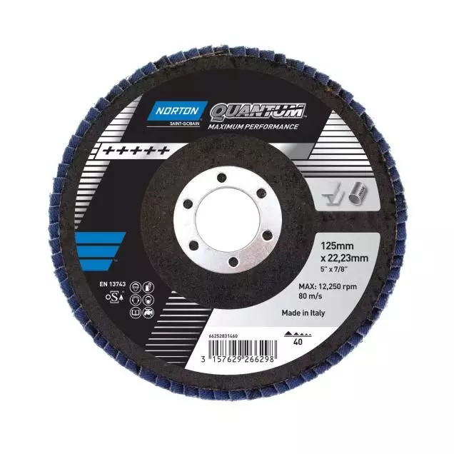 LAMELLRONDELL KONVEX QUANTUM SG NOR 125x22 R996 P40