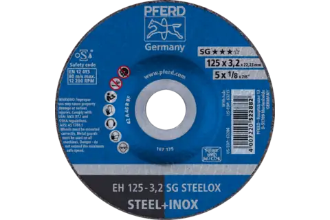 KAPSKIVA EH 125-3,2 SG STEELOX