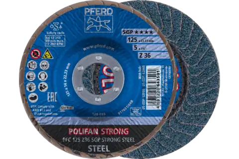 POLIFAN PFC 125 Z36 SGP STRONG STEEL