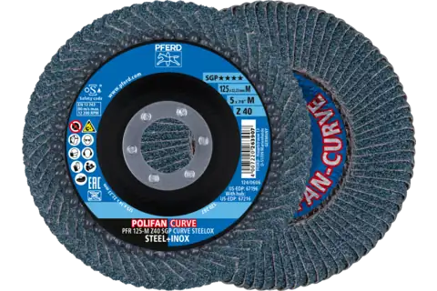 POLIFAN PFR 125-M Z40 SGP CURVE STEELOX