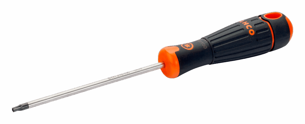 BahcoFit Torx-skruvmejsel med centrumspets och gummigrepp