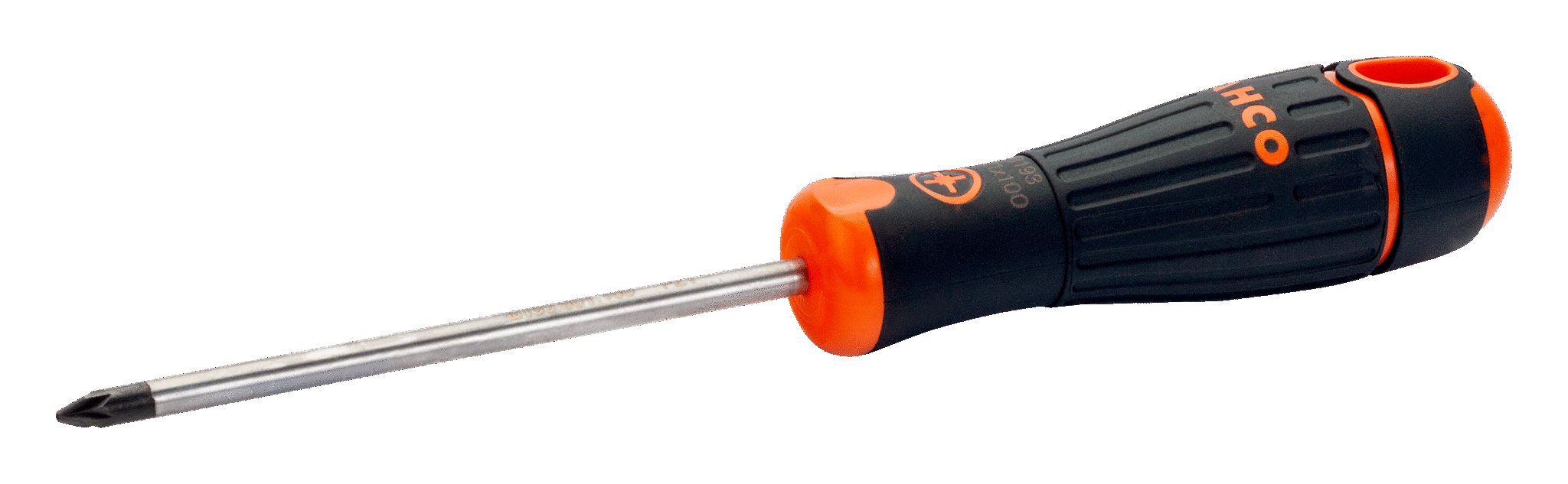 BahcoFit skruvmejslar för Pozidriv-skruv med gummigrepp