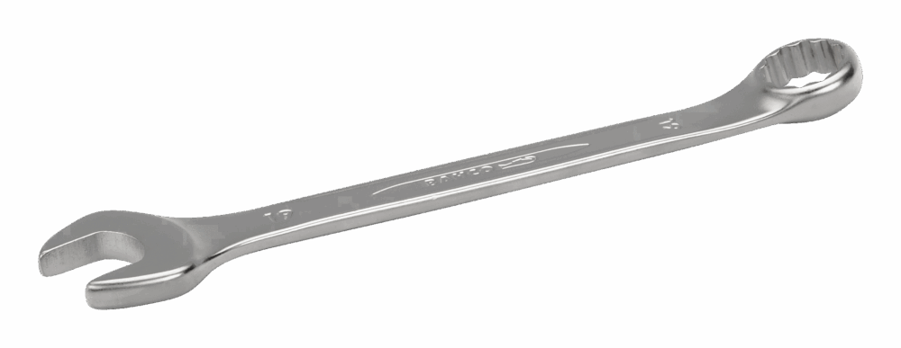 Metriska u-ringnycklar, förkromade