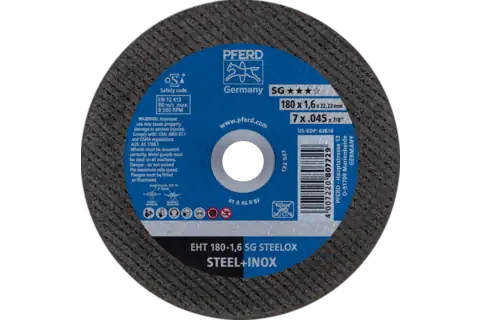 KAPSKIVA EHT 180-1,6 SG STEELOX