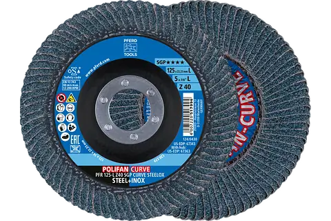 POLIFAN PFR 125-L Z40 SGP CURVE STEELOX